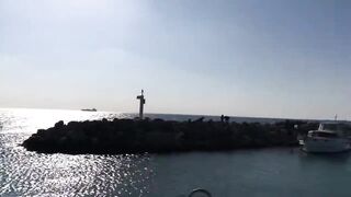 Bogaz Iskele Северный Кипр прибрежный район с набережной тихими улочками и прогулками вдоль моря