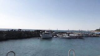 Bogaz Iskele Северный Кипр прибрежный район с набережной тихими улочками и прогулками вдоль моря