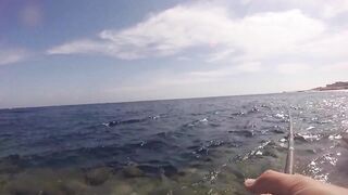 Морская рыбалка в Египте Red Sea Rumble береговой shore jigging по рифам и свалам Красного моря
