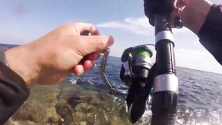 Морская рыбалка в Египте Red Sea Rumble береговой shore jigging по рифам и свалам Красного моря