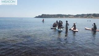 Черепаший пляж Alagadi Северный Кипр SUP прогулка и можно ли здесь совместить купание и рыбалку