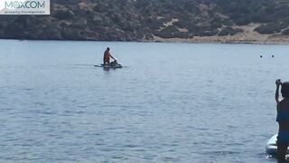 Черепаший пляж Alagadi Северный Кипр SUP прогулка и можно ли здесь совместить купание и рыбалку