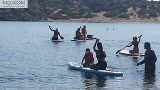 Черепаший пляж Alagadi Северный Кипр SUP прогулка и можно ли здесь совместить купание и рыбалку