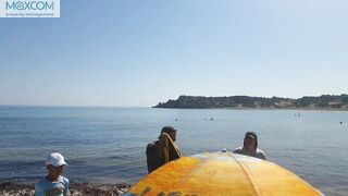 Черепаший пляж Alagadi Северный Кипр SUP прогулка и можно ли здесь совместить купание и рыбалку