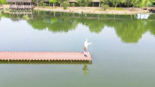 Bass fishing weekend, рыбалка на басса под Шанхаем и расслабленные выходные на городских водоёмах