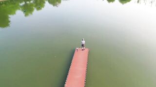 Bass fishing weekend, рыбалка на басса под Шанхаем и расслабленные выходные на городских водоёмах