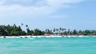 Пляж Nungwi Zanzibar от рассвета до заката и как проходит день у моря с лодками рыбаков