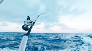 Морская рыбалка на Северном Кипре за тунцом поймали большого тунца вместе с DREAM LIFE NORTH CYPRUS