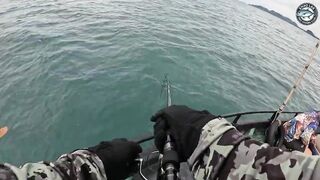 Khao Lak Таиланд экшн рыбалка на queenfish топвотер удары целый день за рифом в море