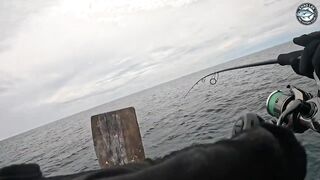 Khao Lak Таиланд экшн рыбалка на queenfish топвотер удары целый день за рифом в море