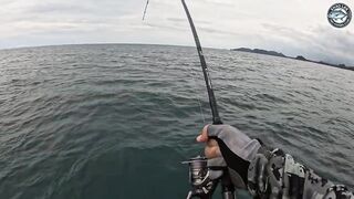 Khao Lak Таиланд экшн рыбалка на queenfish топвотер удары целый день за рифом в море