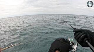 Khao Lak Таиланд экшн рыбалка на queenfish топвотер удары целый день за рифом в море