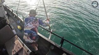 Khao Lak Таиланд экшн рыбалка на queenfish топвотер удары целый день за рифом в море