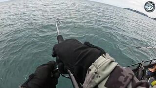 Khao Lak Таиланд экшн рыбалка на queenfish топвотер удары целый день за рифом в море