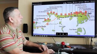 Морская рыбалка на Кубе Cayo Santa Maria баракуда прозрачная вода и яркое Карибское солнце