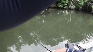 Bentota Sri Lanka рыбалка в мангровом ручье экспедиция за mangrove jack в устье тропической реки