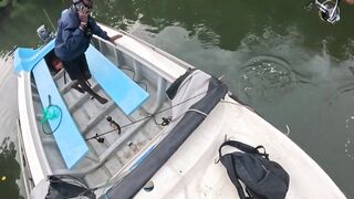 Bentota Sri Lanka рыбалка в мангровом ручье экспедиция за mangrove jack в устье тропической реки