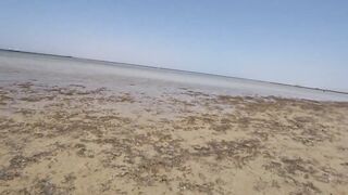 Шарм Эль Шейх Nabq, пляж отеля Amwaj обзор входа в море и логово мурены возле рифа