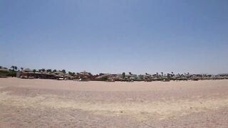 Шарм Эль Шейх Nabq, пляж отеля Amwaj обзор входа в море и логово мурены возле рифа