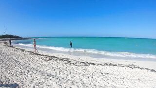 Морская рыбалка на острове Cayo Guillermo Куба катер рифы и охота за барракудой у песчаных пляжей