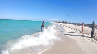 Морская рыбалка на острове Cayo Guillermo Куба катер рифы и охота за барракудой у песчаных пляжей