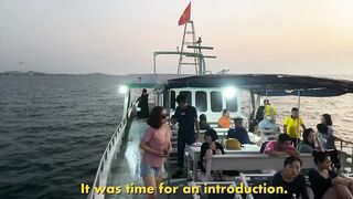 Морская рыбалка на Пхукуоке: ночная охота на кальмара во Вьетнаме в формате 4K