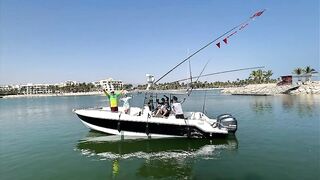 Salalah Fishing Part 1 - морская рыбалка в Salalah Oman первые выезды с берега и катера