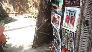 Zanzibar 2020 Filao Beach Hotel небольшой отель на пляже и сувенирная лавка рядом с морем