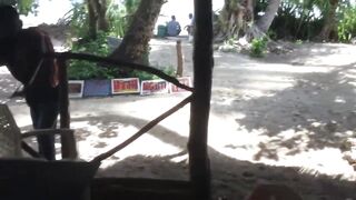 Zanzibar 2020 Filao Beach Hotel небольшой отель на пляже и сувенирная лавка рядом с морем