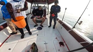 Fujairah эпическая морская рыбалка в Fujairah за yellowfin tuna с катера Etihad Fishing Boat