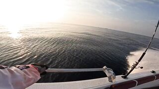 Fujairah эпическая морская рыбалка в Fujairah за yellowfin tuna с катера Etihad Fishing Boat