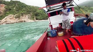 Морская рыбалка в Da Nang Vietnam глубоководный выезд в открытое море у побережья Вьетнама