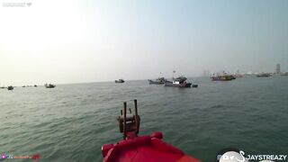 Морская рыбалка в Da Nang Vietnam глубоководный выезд в открытое море у побережья Вьетнама