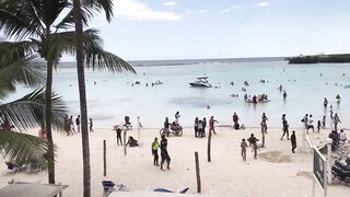 Boca Chica любимый пляж доминиканцев и почему местные так любят проводить здесь выходные у моря