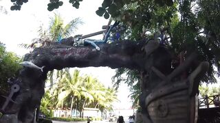 Знаменитый пляж Китая Dadonghai Sanya - популярная туристическая точка острова Хайнань