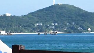 Знаменитый пляж Китая Dadonghai Sanya - популярная туристическая точка острова Хайнань