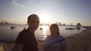 Бахрейн Мухаррак форт Арад и где поесть рядом прогулка по набережной и улочкам города