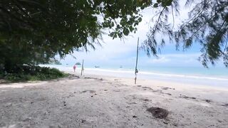 Прогулка по пляжу Nai Yang Beach Phuket рестораны парк рынок отели массаж и есть ли тут рыбалка
