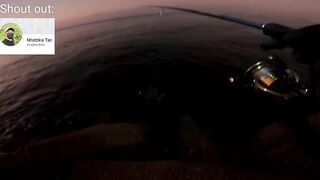 Морская рыбалка в Taqa Salalah Oman fishing у волнореза breakwater и первые трофеи в Аравийском море