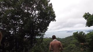 Krabi Tubkaek Beach юг Таиланда тихий пляж с видом на острова и закат над морем