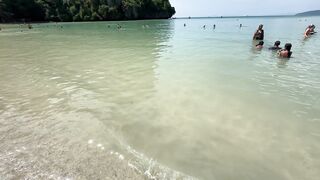 Krabi 2025 Railay Beach, лучший пляж Краби путешествие своим ходом по Таиланду