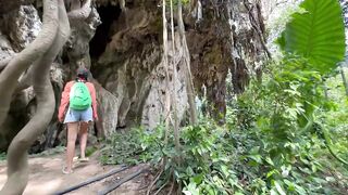 Krabi 2025 Railay Beach, лучший пляж Краби путешествие своим ходом по Таиланду