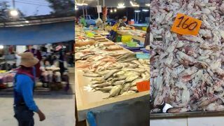 Ночной рынок Bang Tao Phuket уличная еда сувениры и вечерняя жизнь возле пляжа