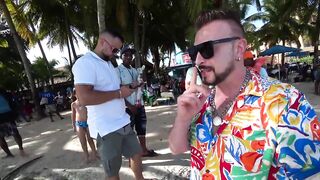 Boca Chica Доминикана прогулка по Санто Доминго пляжи музыка и вечер у моря