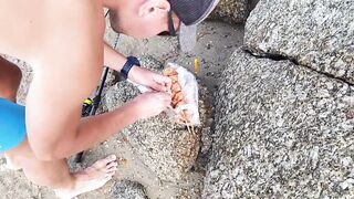 Рыбалка в Таиланде Phuket пляж Bang Tao утренние забросы и прогулка вдоль моря