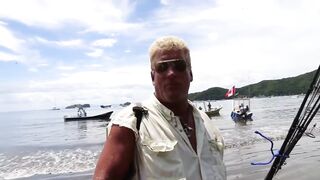 Sport fishing Playas del Coco Costa Rica океанская рыбалка на трофейную рыбу в Тихом океане