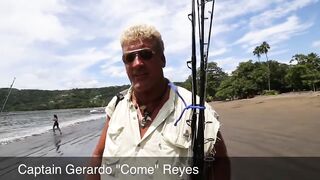 Sport fishing Playas del Coco Costa Rica океанская рыбалка на трофейную рыбу в Тихом океане