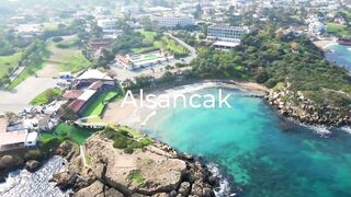 Алсанджак - развитый район Северного Кипра мини обзор инфраструктуры у моря