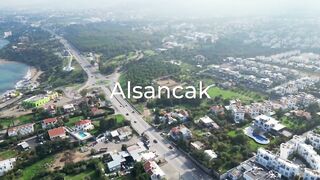 Алсанджак - развитый район Северного Кипра мини обзор инфраструктуры у моря