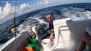 Морская рыбалка на Varadero Куба deep sea выход в океан и борьба с крупной рыбой